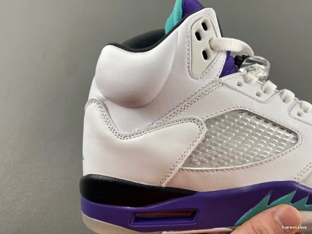 HYPE (2013) Air 5 Grape Jordan Retro 136027-108 0726